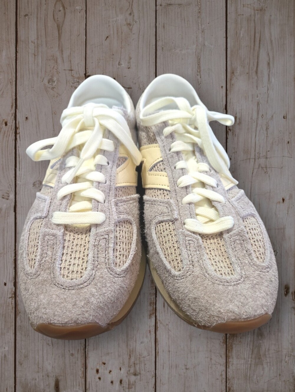 New Balance 471 Shipyard Fuzzy Suede Sneakers - Womens 9 - Mens 7.5 NO INSOLES - Picture 5 of 8